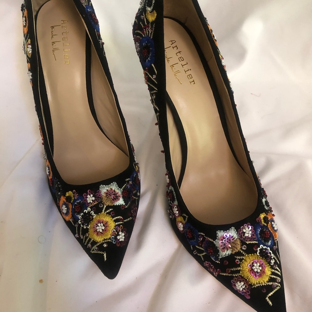 Nicole Miller evening shoes